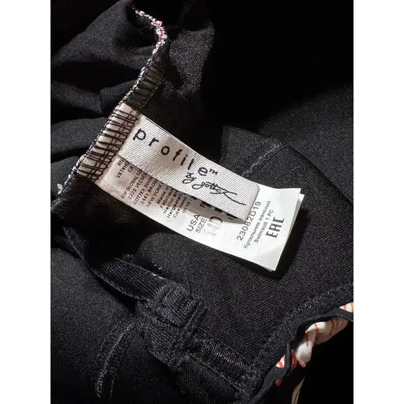 profile by Gottex Rising Sun Floral One-Piece Bathing Suit 14D D Cup - Picture 4 of 7